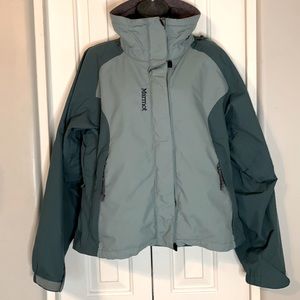 GUC-Marmot ski/snowboard Medium sea green & forest green jacket